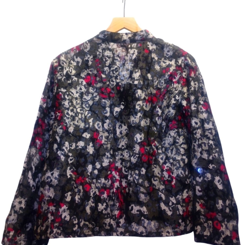 Ruby Rd. Black and Red Blouse - Picture 2 of 3